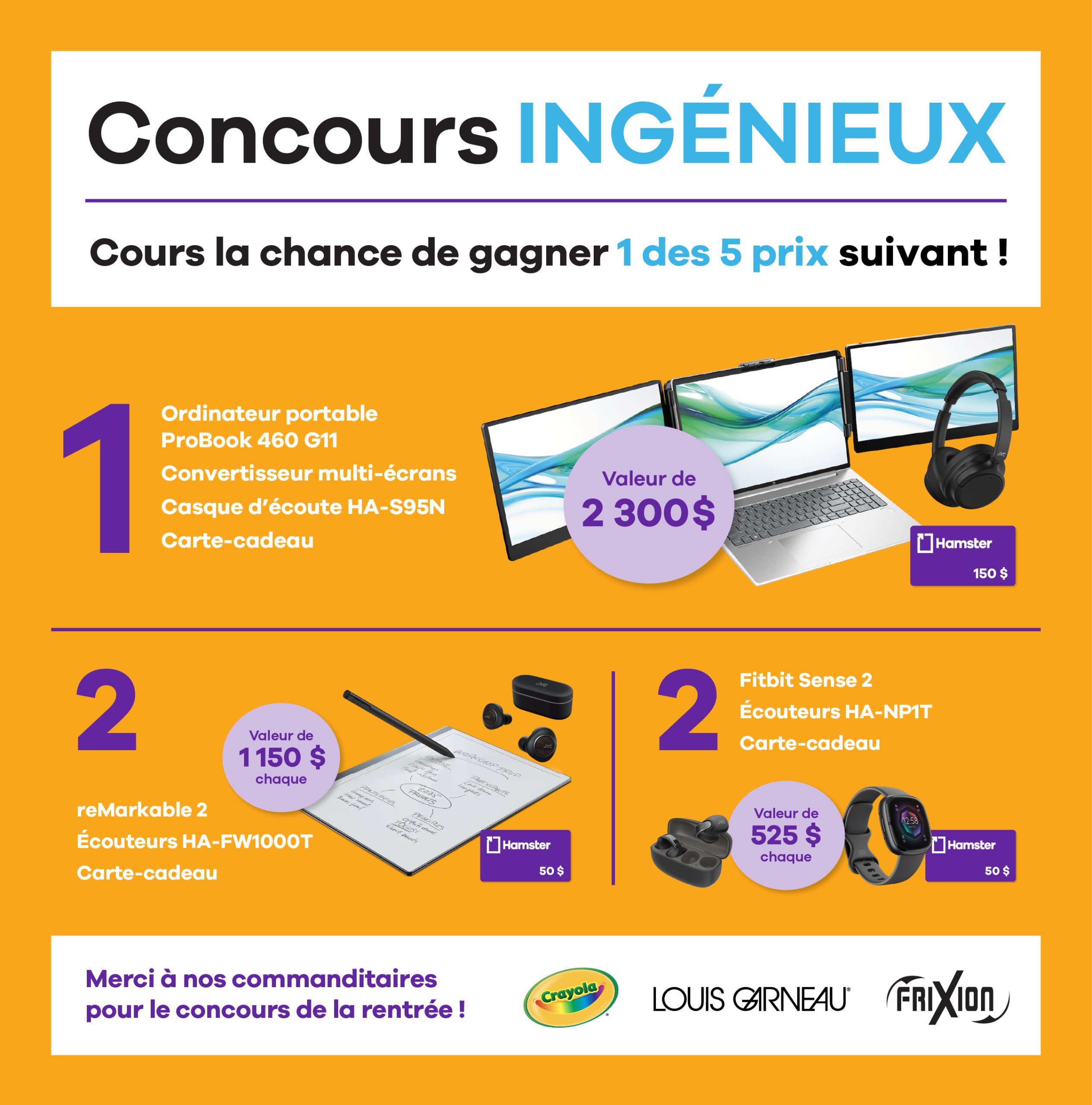 Bannière du concours